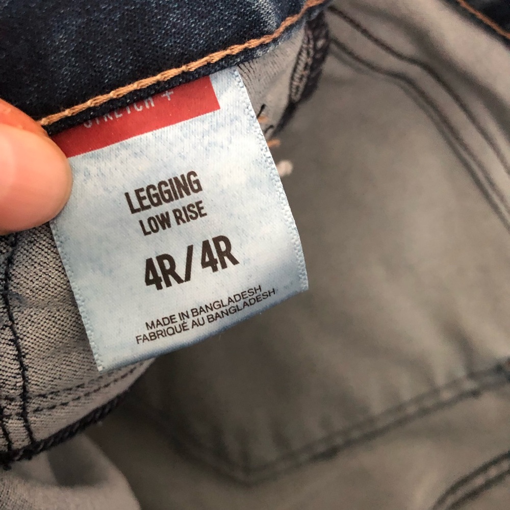 Express low rise skinny jean legging - Picture 3 of 7